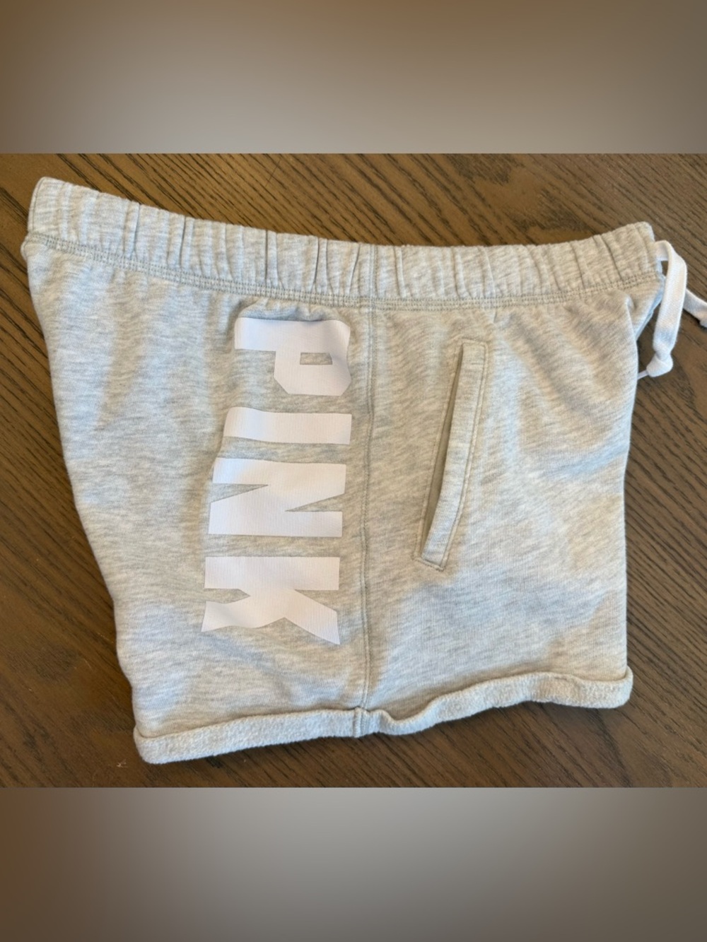 PINK Victoria's Secret Light Gray Shorts - Picture 3 of 7